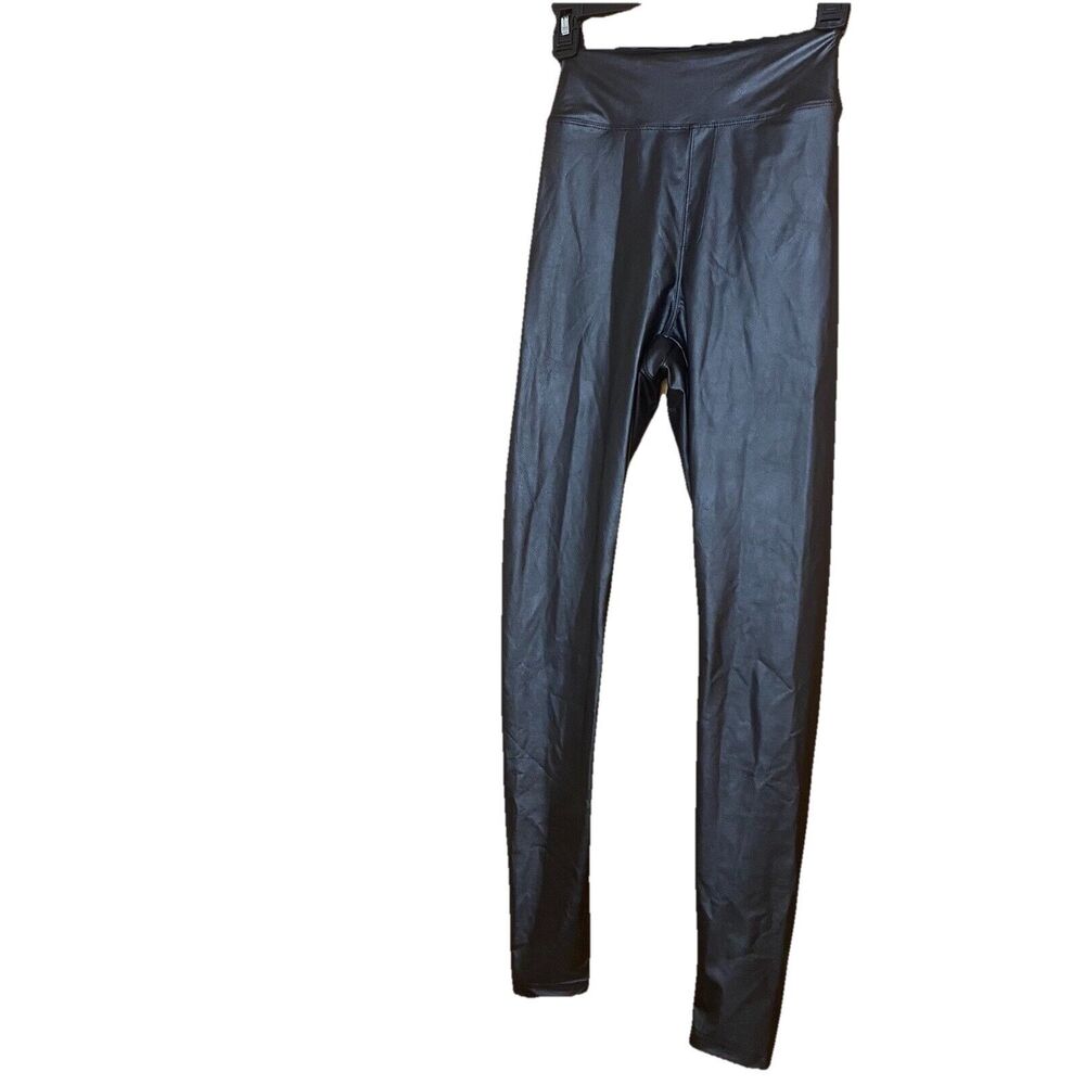 OFFLINE BY AERIE Real Luxe Legging Faux Leather Hi-Rise Skinny Womens S Black